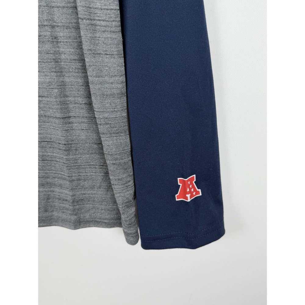 New England Patriots long sleeve hooded shirt men size medium NFL - Picture 2 of 7